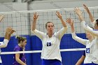 Volleyball vs Emerson  Wheaton College Women's Volleyball vs Emerson College. - Photo by Keith Nordstrom : Wheaton, Volleyball, VB2019